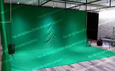 ฉาก Green Screen พร้อมขาตั้ง 2