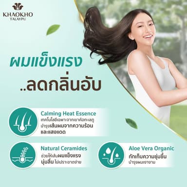 Khaokho talaypu organic aloe vera&tea tree herbal conditioner เขาค้อ ทะเลภู ครีมนวดผมว่านหางจระเข้และที ทรี 280ml 4