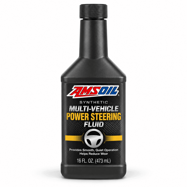 AMSOIL Synthetic Multi-Vehicle Power Steering Fluid 16 Oz