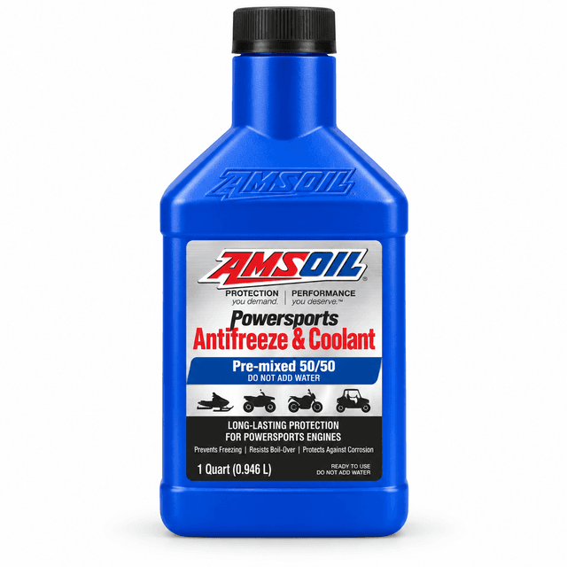 AMSOIL Powersports Antifreeze & Coolant 1 Quart