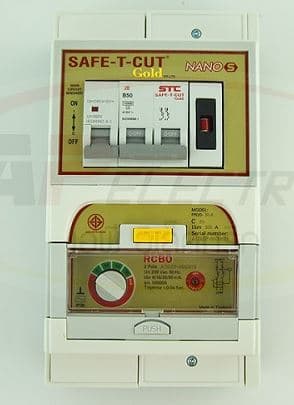 เซฟทีคัท SAFE-T-CUT (Gold) ขนาด 2P 32A 2