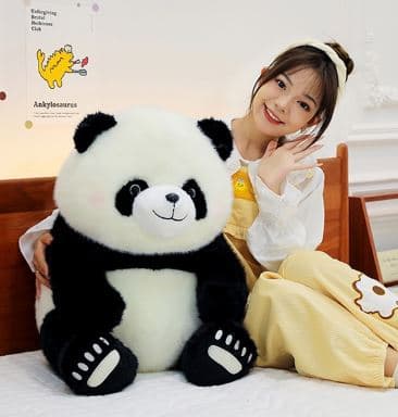 ตุ๊กตาหมีแพนด้าตัวใหญ่